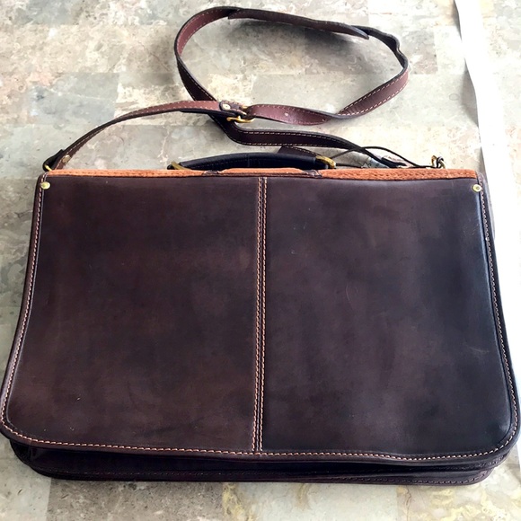 Leather briefcase - Picture 2 of 7